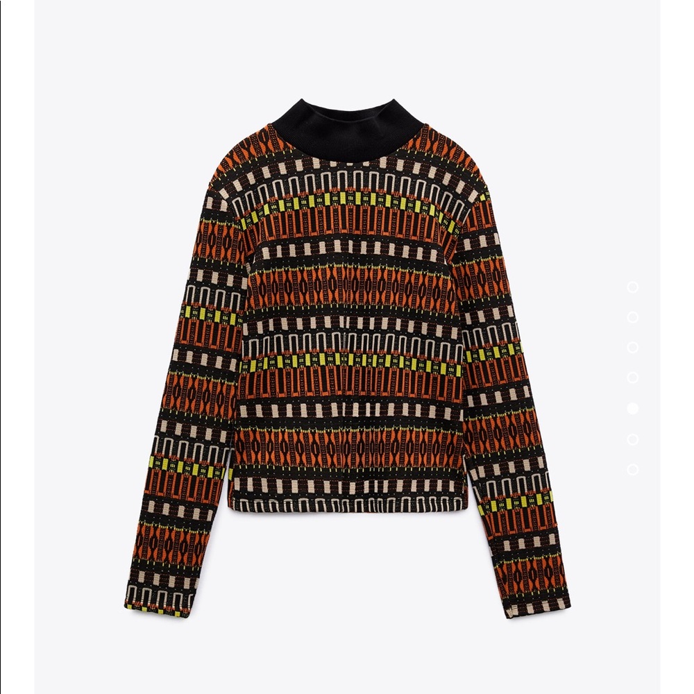 Zara Multicolor Patterned Knit Set - Picture 15 of 15